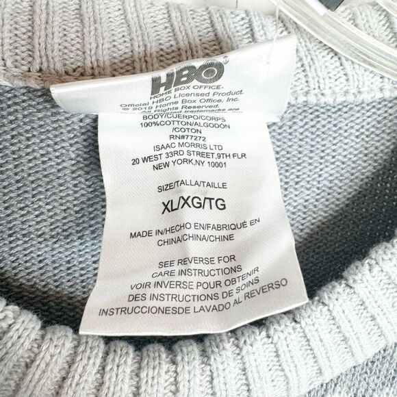 HBO Game Of Thrones Winter Is Here Direwolf House Stark Sweater Women’s Size XL - Picture 5 of 6